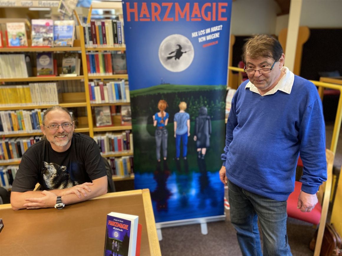 Lesung im Alten Bahnhof in Clausthal-Zellerfeld (Foto: © Sascha Exner)