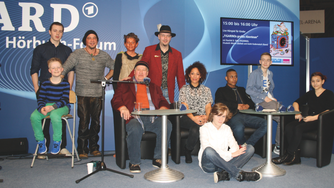 Live-Lesung „Der Zauberkoch und die Schatten der Traumlosen“ im ARD Hörbuchforum auf der Leipziger Buchmesse 2015