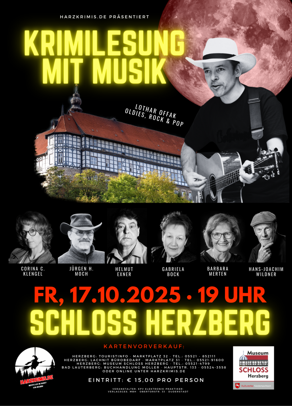 Lesung Schloss Herzberg